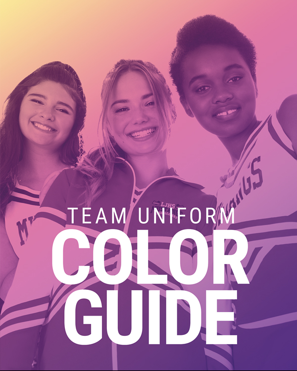 Team Uniform Color Guide! Omni Cheer